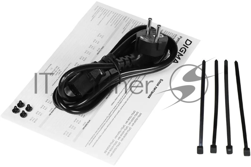 Блок питания Digma ATX 550W DPSU-550W-WH 80 PLUS WHITE (20+4pin) APFC 120mm fan 6xSATA RTL