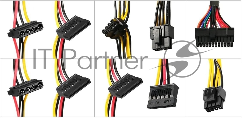 Блок питания KingPrice ATX 700W KPPSU700 (20+4pin) APFC 120mm fan 4xSATA