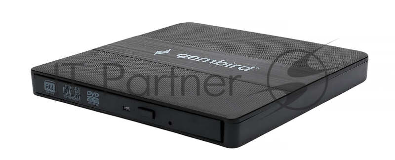 Внешний CD/DVD привод USB 3.0 Gembird DVD-USB-03C пластик, черный