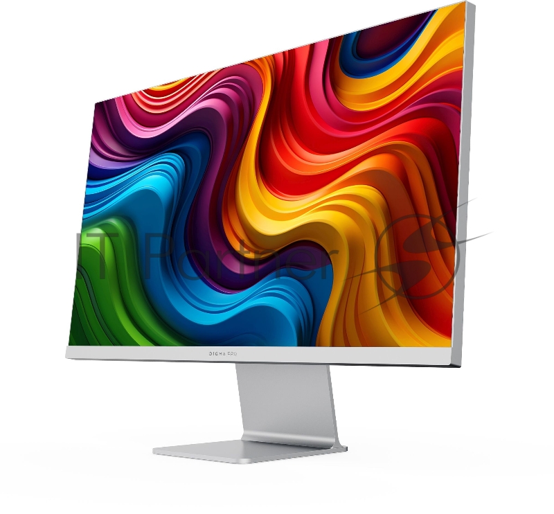 Монитор 27 DIGMA PRO Art M IPS 5120x2880, 60 Гц, 5 мс, 16:9, 500 кд/м², 1xHDMI, 1xDP, 2x2 Вт, серебристый