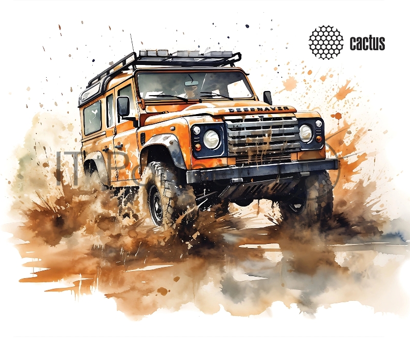Коврик для мыши Cactus Jeep 250x200x3мм (CS-MP-D11S)