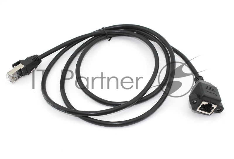 Удлинитель RJ45 папа-мама для монтажа на корпу 1,5 м