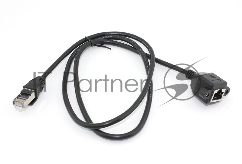 Удлинитель RJ45 папа-мама для монтажа на корпу 1 м