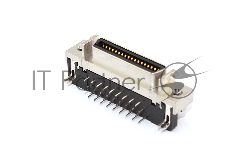 Разъем SCSI тип HPCN 36 пин для монтажа на плату, сквозная пайка