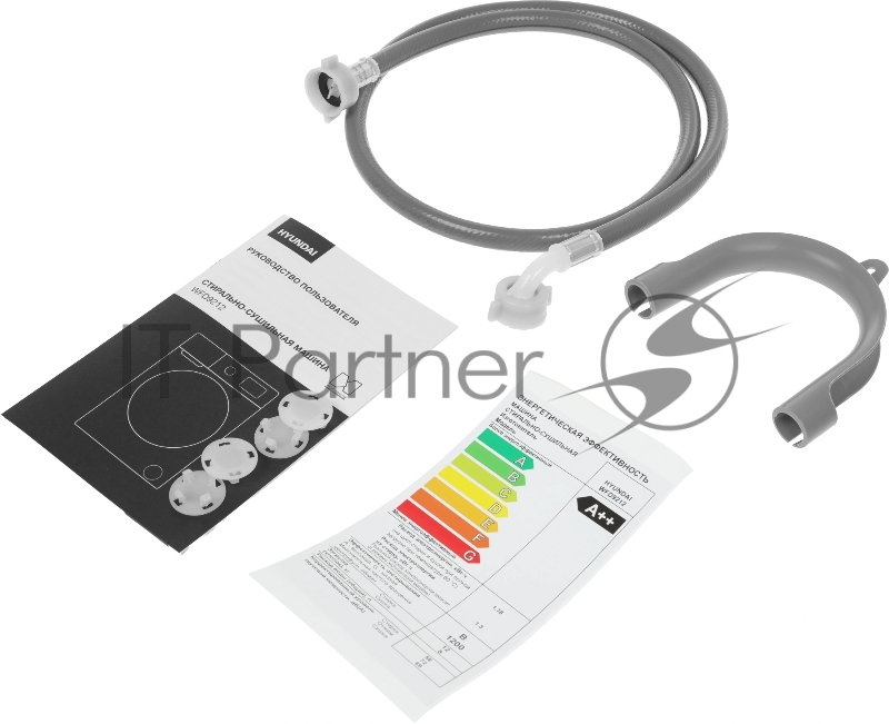 Стиральная машина Hyundai WFD9212 класс: A+++ загр.фронтальная макс.:12кг (с сушкой) белый