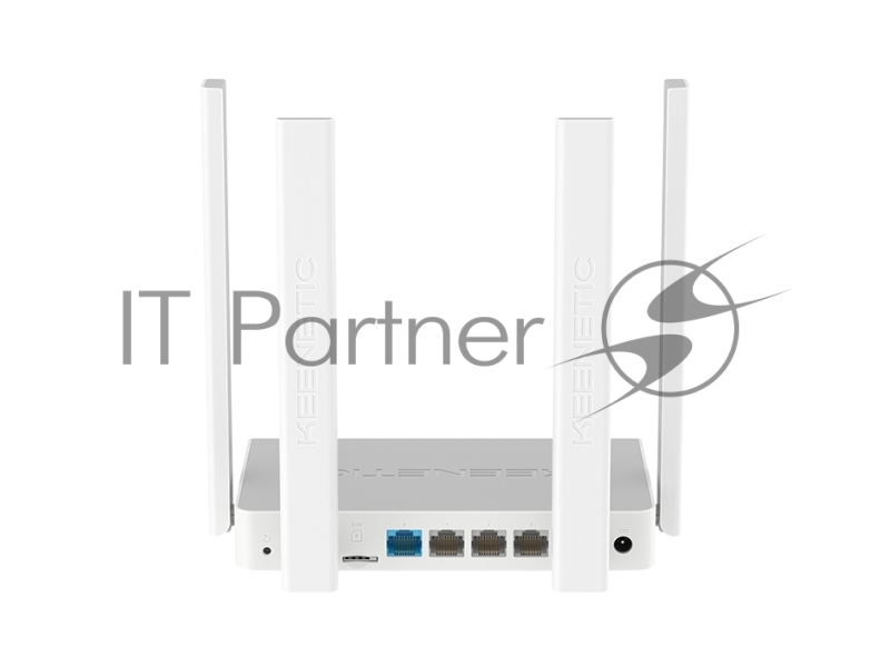 Роутер беспроводной Runner 4G (KN-2212) с модемом 4G, Mesh Wi-Fi N300 и 4-портовым Smart-коммутатором