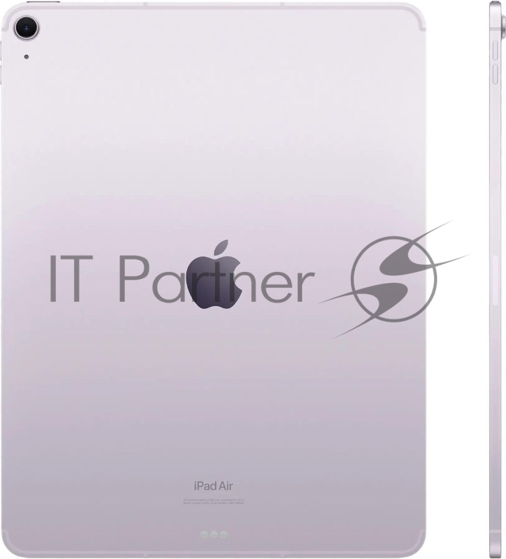 Планшет Apple iPad Air 2024 A2899 M2 2.99 8C RAM8Gb ROM128Gb 13 IPS 2732x2048 5G eSIM iOS фиолетовый 12Mpix 12Mpix BT WiFi 9hr