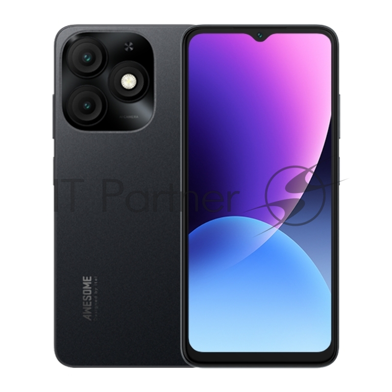 Смартфон Itel A667LP A50 3/64Gb, черный