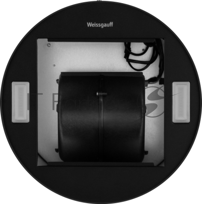 Вытяжка каминная Weissgauff Ambra BL черный управление: кнопочное (1 мотор)