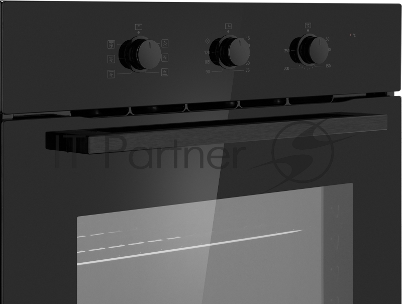 Духовой шкаф электрический Weissgauff EOM 266 PMB черный