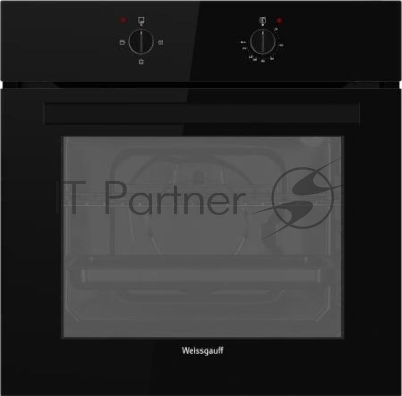Встраиваемый духовой шкаф электрический Weissgauff EOM 180 BV черный