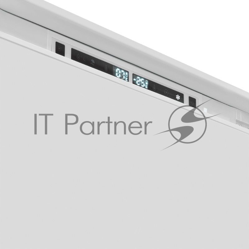 Холодильник-морозильник встраиваемый Maunfeld MBF193NFW1GR Inverter белый двухкамерный 225/57л морозилка снизу