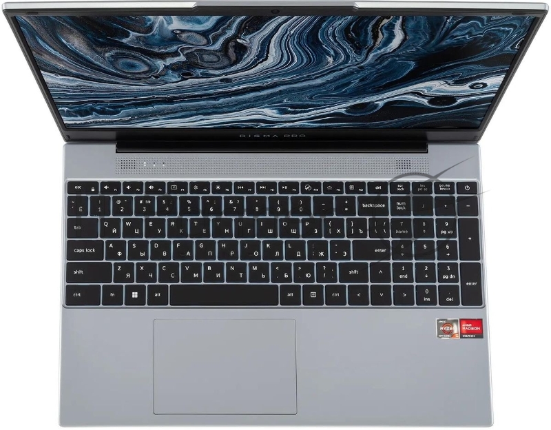Ноутбук Digma Pro Breve Ryzen 5 Pro 5675U 8Gb SSD512Gb AMD Radeon 15.6 IPS FHD (1920x1080) Windows 11 Pro silver WiFi BT Cam 4500mAh (DN15R5-8DXW06)