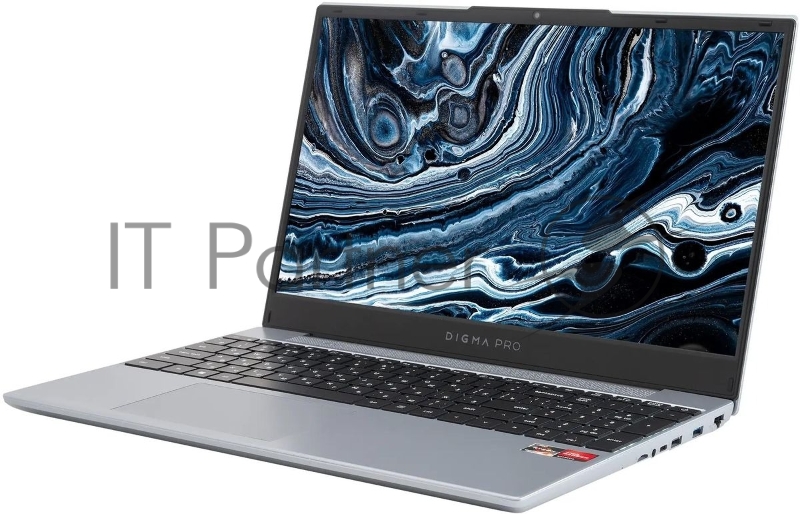Ноутбук Digma Pro Breve Ryzen 5 Pro 5675U 8Gb SSD512Gb AMD Radeon 15.6 IPS FHD (1920x1080) Windows 11 Pro silver WiFi BT Cam 4500mAh (DN15R5-8DXW06)