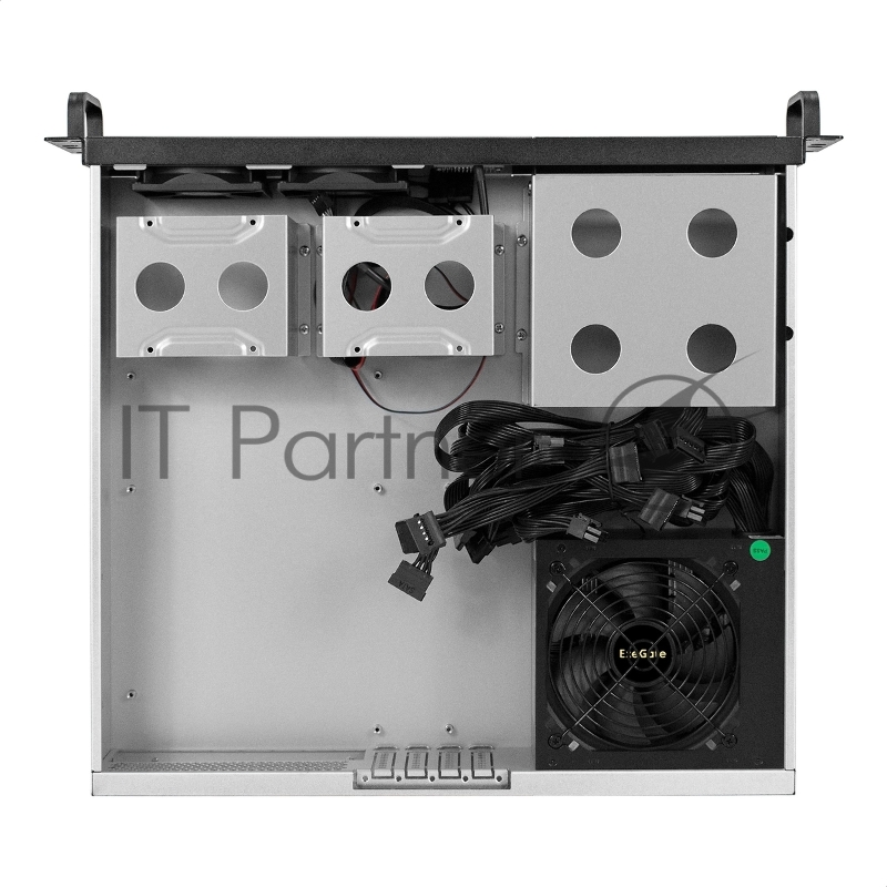 Серверный корпус ExeGate Pro 2U400-04 (RM 19, высота 2U, глубина 400, БП 500PPH-SE, 2*USB)