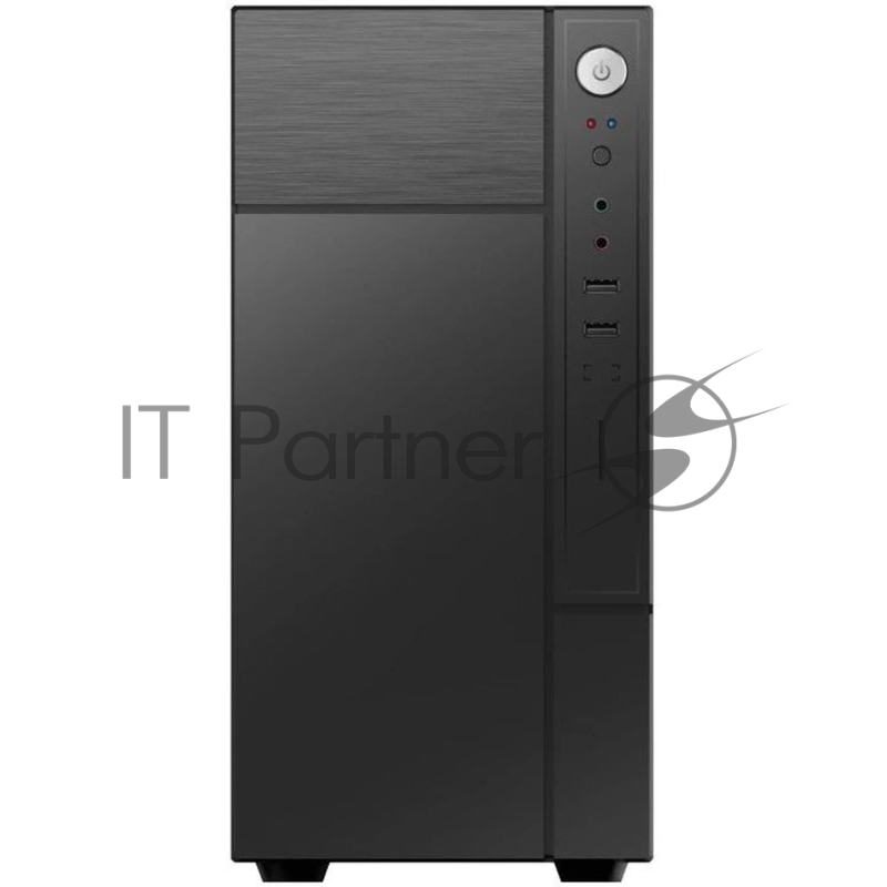 Корпус без блока питания Case Forza mATX case, black, w/o PSU, w/2xUSB3.0, no pwr cord, w/o FAN