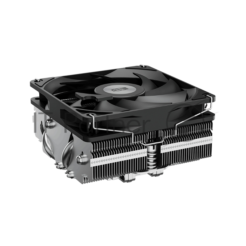 Кулер для процессора PCCooler S815I Low profile (125W, 4pin PWM, 37mm, Al/Cu, 4x6mm, 1x75mm, 51.42 CFM, 39dBA, 2000~4000 RPM, S: LGA115X/20XX/1200/1700/1851 AMD3/AMD4, silver)