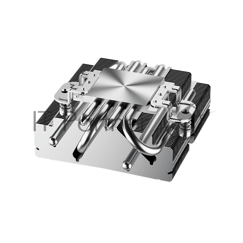 Кулер для процессора PCCooler S815I Low profile (125W, 4pin PWM, 37mm, Al/Cu, 4x6mm, 1x75mm, 51.42 CFM, 39dBA, 2000~4000 RPM, S: LGA115X/20XX/1200/1700/1851 AMD3/AMD4, silver)