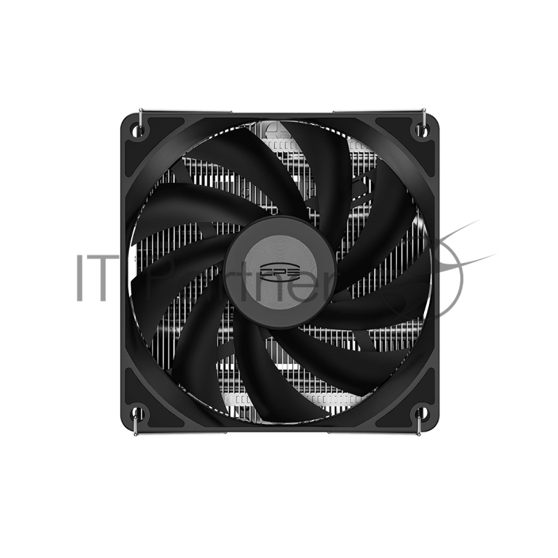Кулер для процессора PCCooler S815I Low profile (125W, 4pin PWM, 37mm, Al/Cu, 4x6mm, 1x75mm, 51.42 CFM, 39dBA, 2000~4000 RPM, S: LGA115X/20XX/1200/1700/1851 AMD3/AMD4, silver)