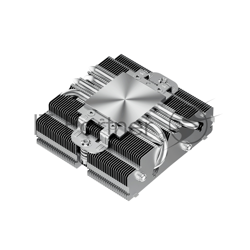 Кулер для процессора PCCooler S815I Low profile (125W, 4pin PWM, 37mm, Al/Cu, 4x6mm, 1x75mm, 51.42 CFM, 39dBA, 2000~4000 RPM, S: LGA115X/20XX/1200/1700/1851 AMD3/AMD4, silver)