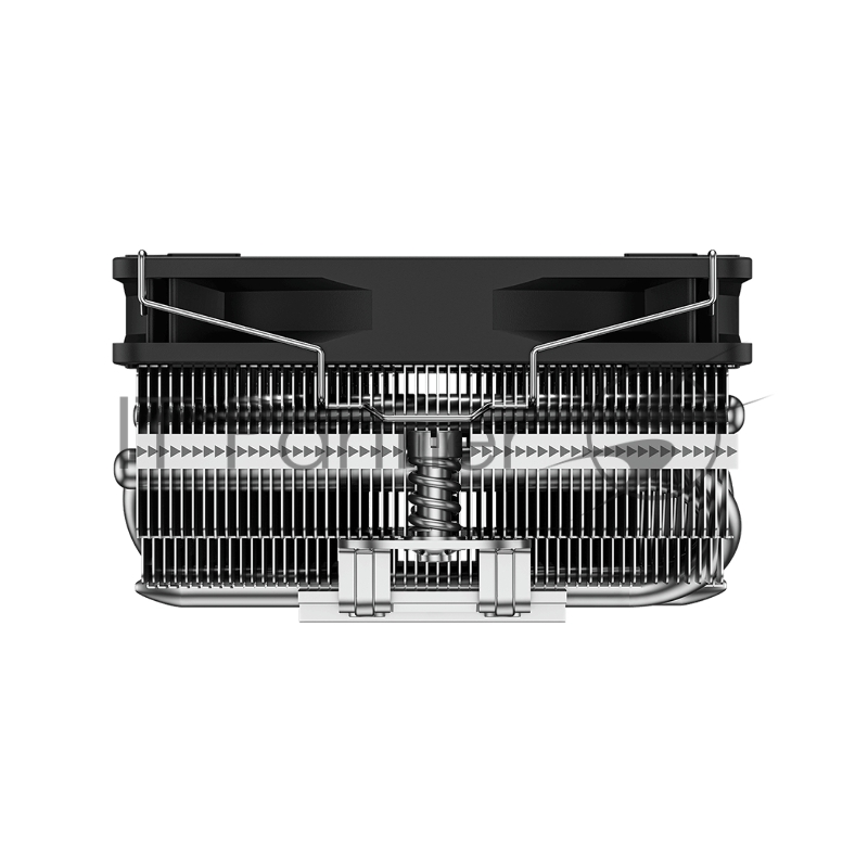 Кулер для процессора PCCooler S815I Low profile (125W, 4pin PWM, 37mm, Al/Cu, 4x6mm, 1x75mm, 51.42 CFM, 39dBA, 2000~4000 RPM, S: LGA115X/20XX/1200/1700/1851 AMD3/AMD4, silver)