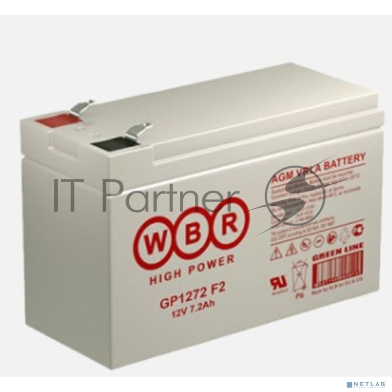 Батарея WBRGP1272 F2 (12V28W) 12В 7.2А.ч