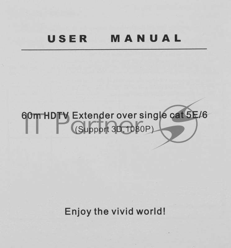 Адаптер аудио-видео Premier 5-877 HDMI (f)/RJ45 черный