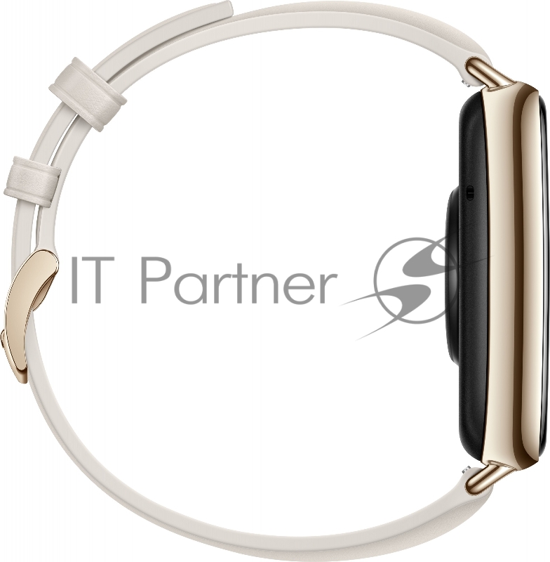 Смарт-часы Huawei Watch Fit 2 Yoda-B19V 1.74 AMOLED корп.золотистый рем.белый разм.брасл.:140-210мм (55029265)