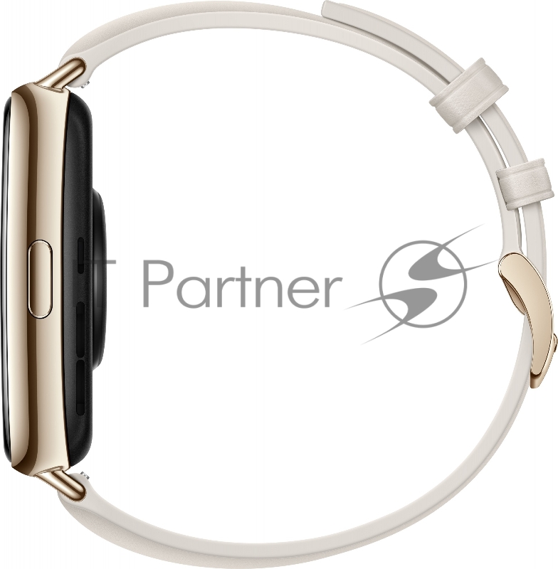 Смарт-часы Huawei Watch Fit 2 Yoda-B19V 1.74 AMOLED корп.золотистый рем.белый разм.брасл.:140-210мм (55029265)