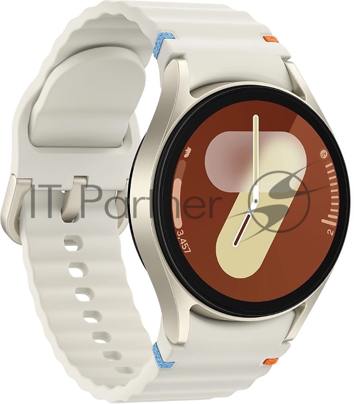 Смарт-часы Samsung Galaxy Watch 7 LTE 40мм 1.31 AMOLED корп.золото белое рем.золото белое (SM-L305FZEACAU)