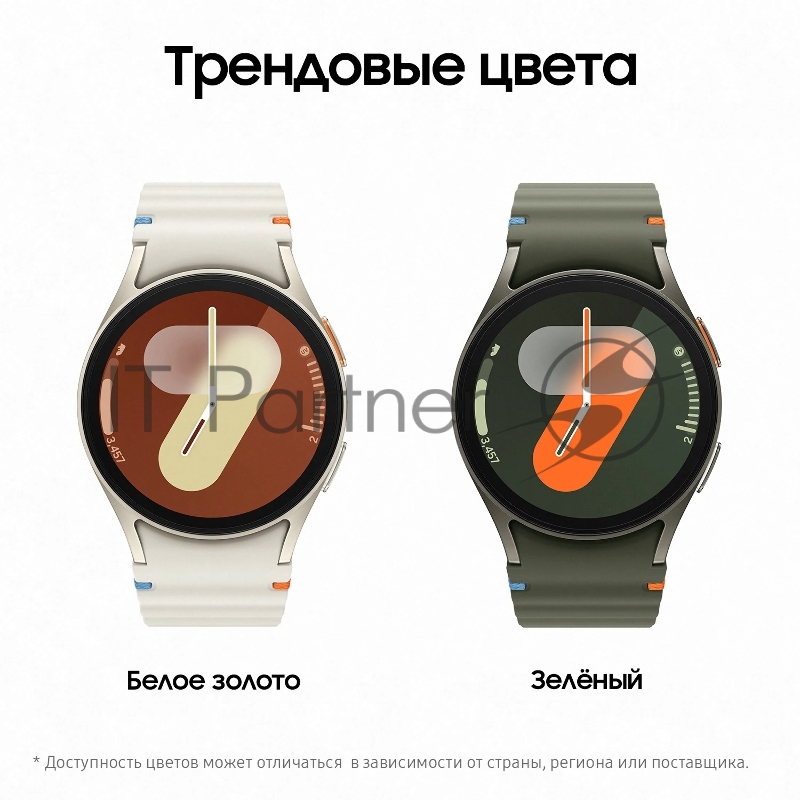 Смарт-часы Samsung Galaxy Watch 7 LTE 40мм 1.31 AMOLED корп.золото белое рем.золото белое (SM-L305FZEACAU)