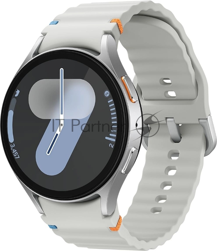 Смарт-часы Samsung Galaxy Watch 7 LTE 44мм 1.47 AMOLED корп.серебристый, рем.серебристый (SM-L315FZSACAU)