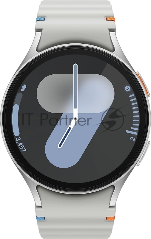Смарт-часы Samsung Galaxy Watch 7 LTE 44мм 1.47 AMOLED корп.серебристый, рем.серебристый (SM-L315FZSACAU)