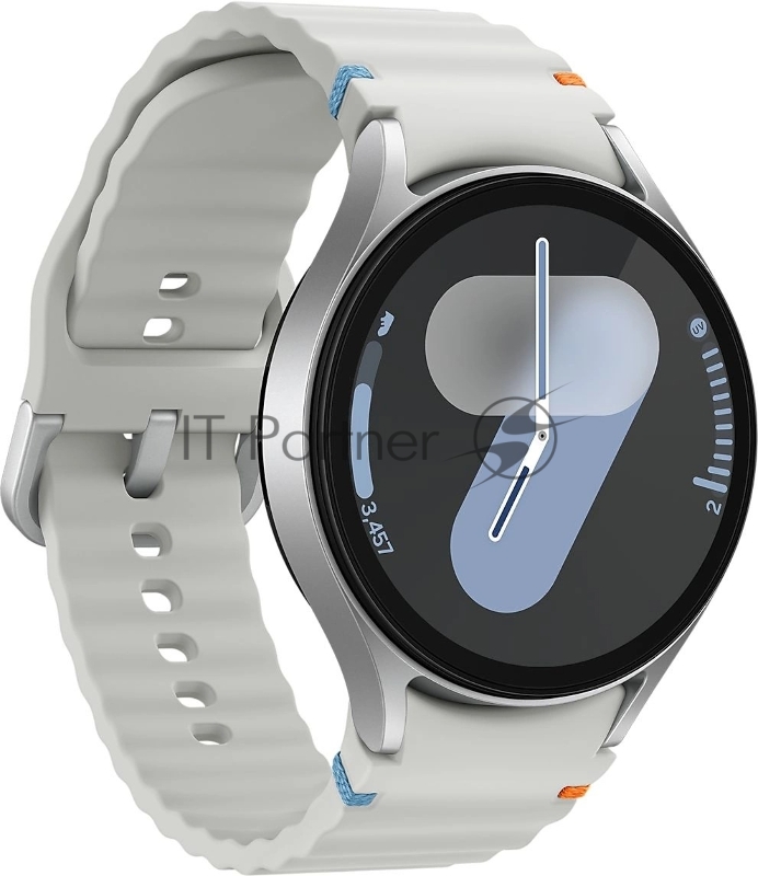 Смарт-часы Samsung Galaxy Watch 7 LTE 44мм 1.47 AMOLED корп.серебристый, рем.серебристый (SM-L315FZSACAU)