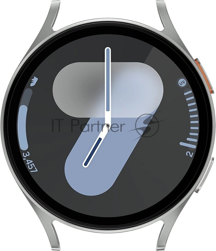 Смарт-часы Samsung Galaxy Watch 7 LTE 44мм 1.47 AMOLED корп.серебристый, рем.серебристый (SM-L315FZSACAU)
