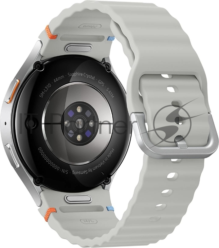 Смарт-часы Samsung Galaxy Watch 7 LTE 44мм 1.47 AMOLED корп.серебристый, рем.серебристый (SM-L315FZSACAU)