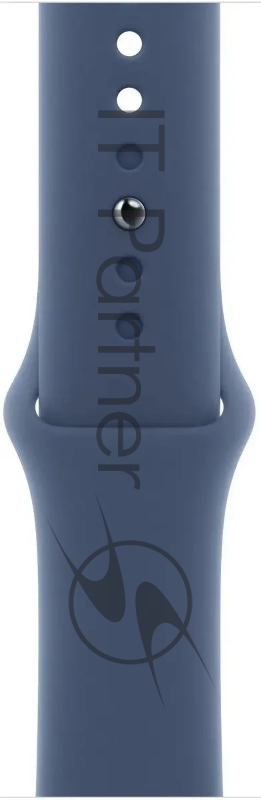 Смарт-часы Apple Watch Series 10 A2997 42мм OLED корп.серебристый Sport Band рем.синий разм.брасл.:150-200мм (MWWC3LW/A)