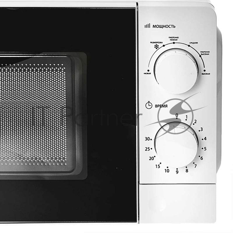 Микроволновая печь DELTA DL-87L20 белый: 700 Вт,20л