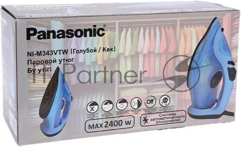 Утюг Panasonic NI-M343VTW 2400Вт синий