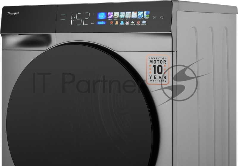 Сушильная машина Weissgauff WD 998 кл.энер.:A+ макс.загр.:12кг серебристый (432450)