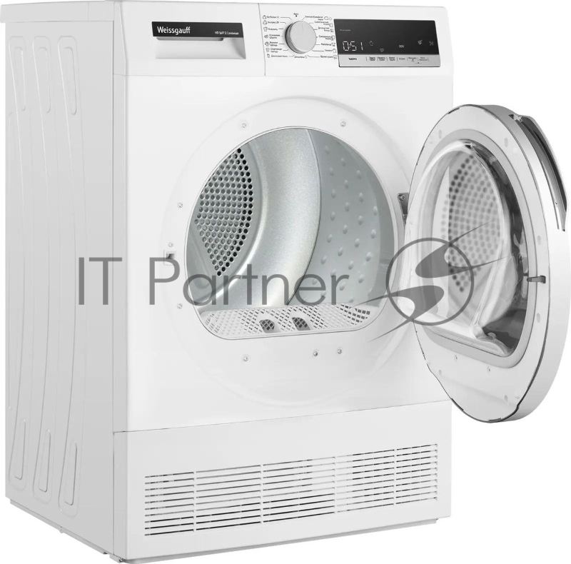 Сушильная машина Weissgauff WD 5697 D Condenser, кл.энер.:B, макс.загр.:7кг, белый