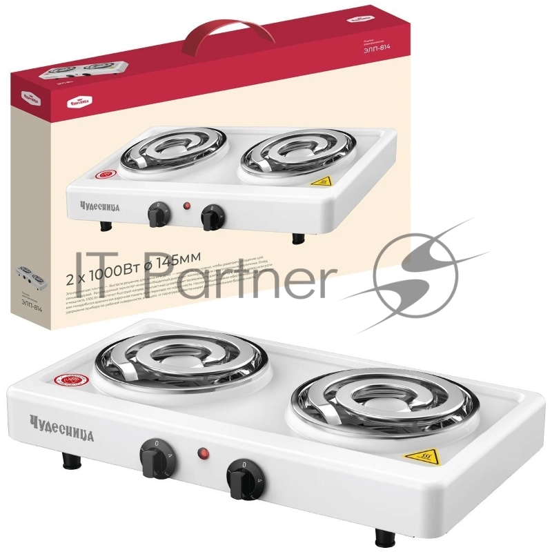 Плитка эл. настольная Чудесница ЭЛП-814