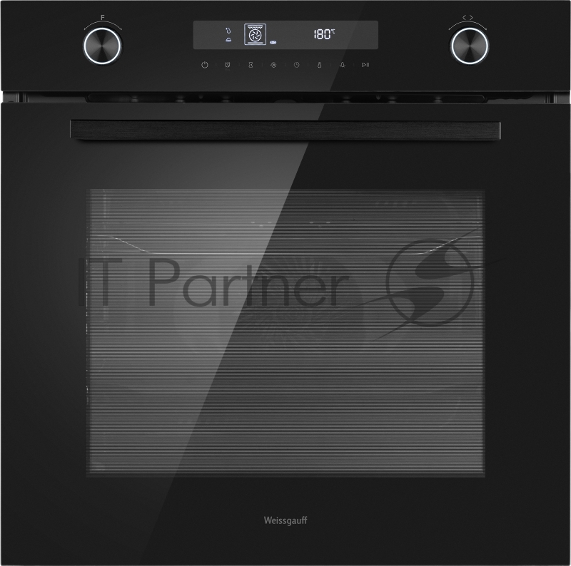 Духовой шкаф электрический Weissgauff EOM 741 PDB Black Edition черный