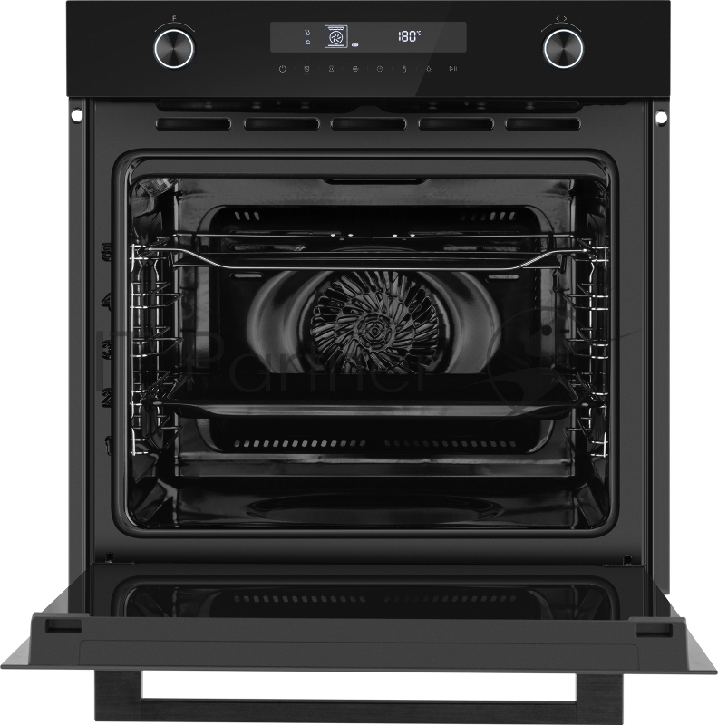 Духовой шкаф электрический Weissgauff EOM 741 PDB Black Edition черный