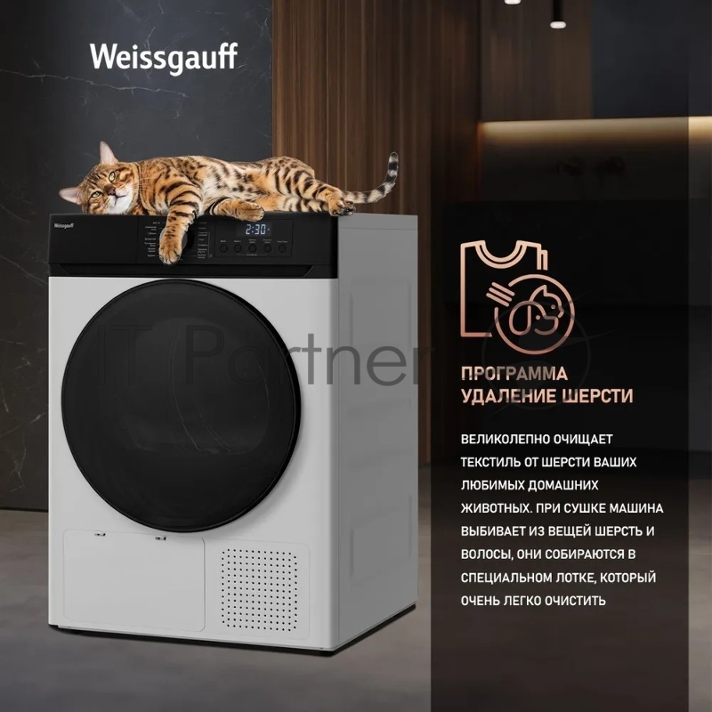 Сушильная машина Weissgauff WD 6010 Heat Pump