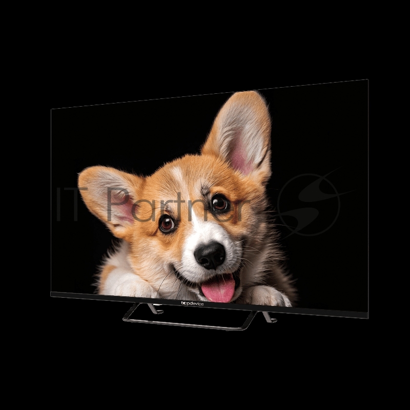 Телевизор Topdevice TDTV43CS03U черный 43/UHD/VA/Smart YaOS/1.5-8Gb/BT