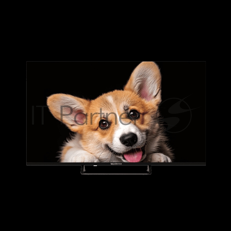 Телевизор Topdevice TDTV43CS03U черный 43/UHD/VA/Smart YaOS/1.5-8Gb/BT