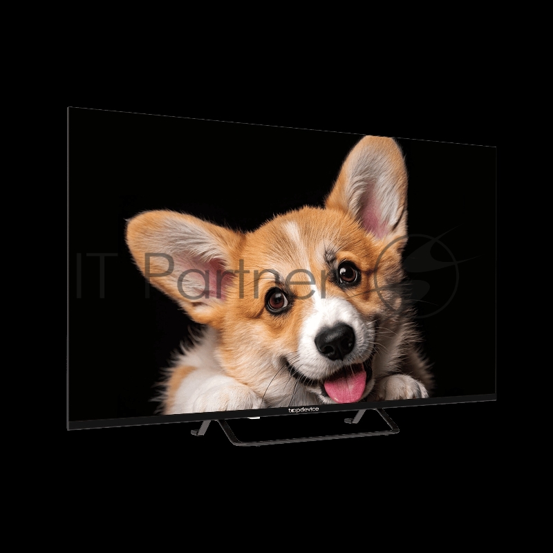 Телевизор Topdevice TDTV43CS03U черный 43/UHD/VA/Smart YaOS/1.5-8Gb/BT