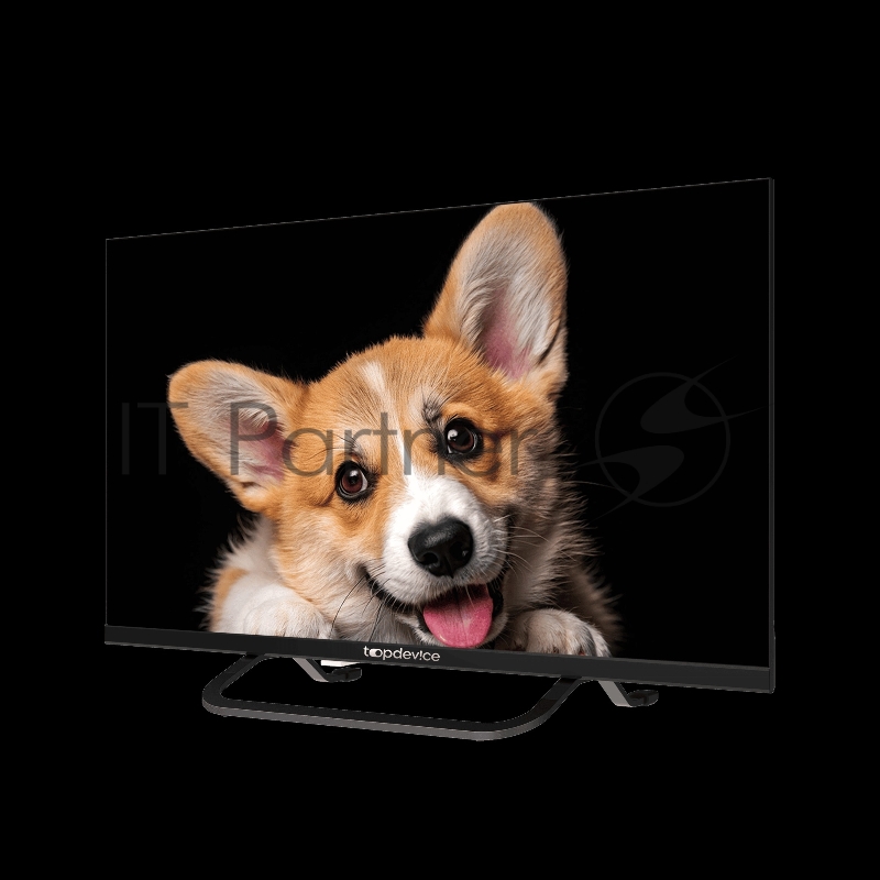 Телевизор Topdevice TDTV24CS03H черный 24/HD/VA/Smart YaOS/1-8Gb/BT