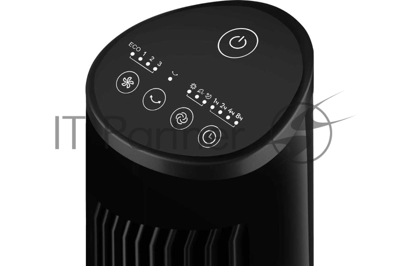 Напольный вентилятор Maunfeld MTF-1001BR черный